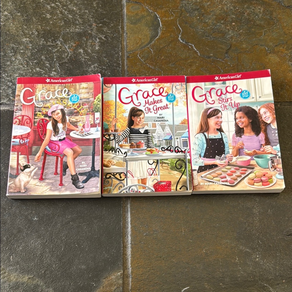 American Girl Grace Series Book Trio